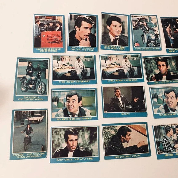 Vtg 1976 Lot  of 60 Assorted Happy Days Cards - Picture 3 of 13